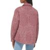 imageLevis Womens Diamond Quilted Lightweight Shirt JacketBurgundy Plaid