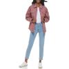 imageLevis Womens Diamond Quilted Lightweight Shirt JacketBurgundy Plaid