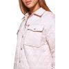 imageLevis Womens Diamond Quilted Lightweight Shirt JacketNew Peach Blush