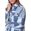 imageLevis Womens Diamond Quilted Lightweight Shirt JacketPaisley Patchwork