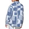 imageLevis Womens Diamond Quilted Lightweight Shirt JacketPaisley Patchwork