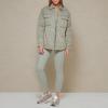 imageLevis Womens Diamond Quilted Lightweight Shirt JacketSea Green