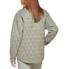 imageLevis Womens Diamond Quilted Lightweight Shirt JacketSea Green