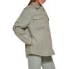 imageLevis Womens Diamond Quilted Lightweight Shirt JacketSea Green