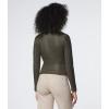 imageAndrew Marc Womens Asymmetrical Felix Leather Moto JacketOlive