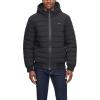 imageLevis Mens Hooded Quilted Heavyweight Bomber JacketBlack