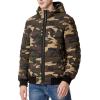 imageLevis Mens Hooded Quilted Heavyweight Bomber JacketCamo
