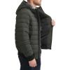 imageLevis Mens Hooded Quilted Heavyweight Bomber JacketDark Olive