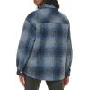 imageLevis Womens Casual Fashion Shirt JacketBlue Ombre