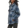 imageLevis Womens Casual Fashion Shirt JacketBlue Ombre