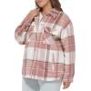imageLevis Womens Casual Fashion Shirt JacketCameo Pink Plaid