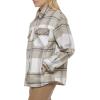 imageLevis Womens Casual Fashion Shirt JacketNew Grey Plaid