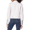 imageLevis Womens Cropped Faux Leather Motorcycle JacketBlush