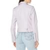 imageLevis Womens Cropped Faux Leather Motorcycle JacketLilac