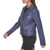 imageLevis Womens Cropped Faux Leather Motorcycle JacketOdyssey Grey