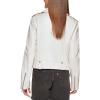 imageLevis Womens Cropped Faux Leather Motorcycle JacketOyster Solid