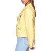 imageLevis Womens Cropped Faux Leather Motorcycle JacketPopcorn