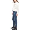 imageLevis Womens Cropped Faux Leather Motorcycle JacketWhite Croc