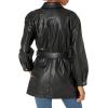 imageLevis Womens Faux Leather Belted Shirt Jacket Standard ampamp Plus SizesBlack