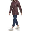 imageLevis Womens Faux Leather Belted Shirt Jacket Standard ampamp Plus SizesBurgundy