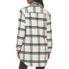 imageLevis Womens Wool Blend Sherpa Lined Long ShacketBlackWhite Window Plaid