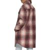 imageLevis Womens Wool Blend Sherpa Lined Long ShacketBlush Ombre