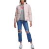 imageLevis Womens Zoe Corduroy Puffer Jacket Standard ampamp Plus SizesBaby Pink Corduroy