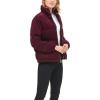 imageLevis Womens Zoe Corduroy Puffer Jacket Standard ampamp Plus SizesBurgundy Corduroy