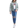 imageLevis Womens Zoe Corduroy Puffer Jacket Standard ampamp Plus SizesMint Corduroy
