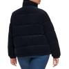 imageLevis Womens Zoe Corduroy Puffer Jacket Standard ampamp Plus SizesNavy Corduroy