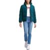 imageLevis Womens Zoe Corduroy Puffer Jacket Standard ampamp Plus SizesTeal Corduroy
