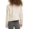 imageLevis womens Faux Leather Motocross Racer Jacket Standard and PlusOyster Latch Collar