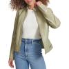 imageLevis womens Faux Leather Motocross Racer Jacket Standard and PlusTea