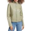 imageLevis womens Faux Leather Motocross Racer Jacket Standard and PlusTea