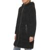 imageLevis womens Full Length Sherpa Quilted Parka JacketBlack