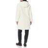 imageLevis womens Full Length Sherpa Quilted Parka JacketWhite Cream