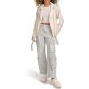 imageLevis womens Oversized Faux Leather Belted Motorcycle Jacket Standard ampamp Plus SizesOyster