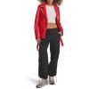 imageLevis womens Oversized Faux Leather Belted Motorcycle Jacket Standard ampamp Plus SizesRed