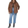imageLevis womens Soft Faux Suede Shirt Jacket Standard ampamp Plus SizesBrown Carafe