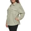 imageLevis womens Soft Faux Suede Shirt Jacket Standard ampamp Plus SizesSeafoam