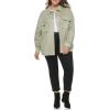 imageLevis womens Soft Faux Suede Shirt Jacket Standard ampamp Plus SizesSeafoam