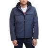 imageLevis Mens Soft Shell Hooded Storm Coat Regular ampamp Big ampamp Tall SizesMidnight Heather Sherpa