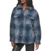 imageLevis Womens Casual Fashion Shirt JacketBlue Ombre