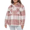 imageLevis Womens Casual Fashion Shirt JacketCameo Pink Plaid