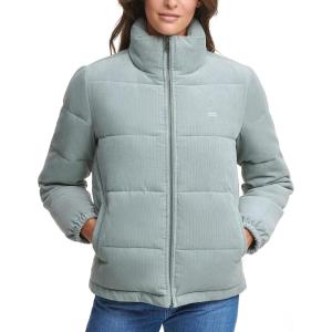 imageLevis Womens Zoe Corduroy Puffer Jacket Standard ampamp Plus SizesMint Corduroy
