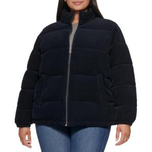 imageLevis Womens Zoe Corduroy Puffer Jacket Standard ampamp Plus SizesNavy Corduroy