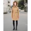imageCole Haan Womens Asymmetric Belted CoatBeige
