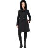 imageCole Haan Womens Asymmetric Belted CoatBlack