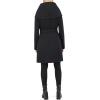 imageCole Haan Womens Asymmetric Belted CoatBlack