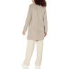 imageKenneth Cole Womens Military Wool Blend OvercoatAsymmetrical Camel